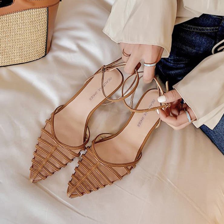 ポインテッドトゥ グルカサンダル レトロ | SUNSHINE CLOSET | 詳細画像1 