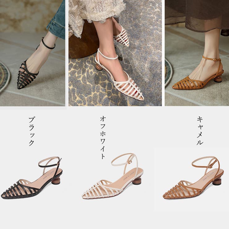 ポインテッドトゥ グルカサンダル レトロ | SUNSHINE CLOSET | 詳細画像2 