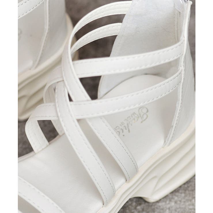 厚底サンダル ストラップサンダル美脚夏靴 | SUNSHINE CLOSET | 詳細画像16 