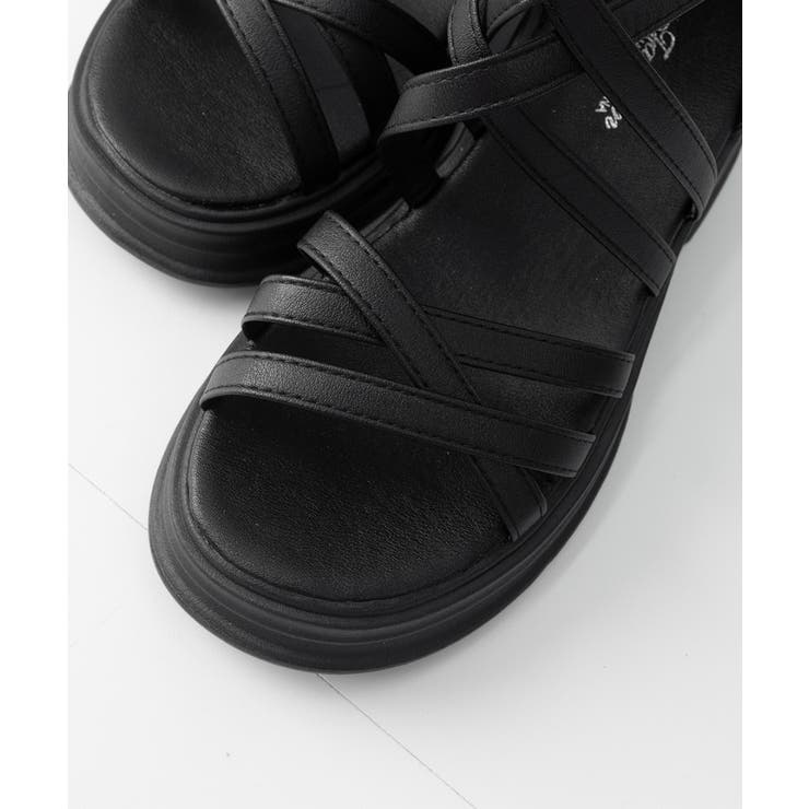 厚底サンダル ストラップサンダル美脚夏靴 | SUNSHINE CLOSET | 詳細画像21 