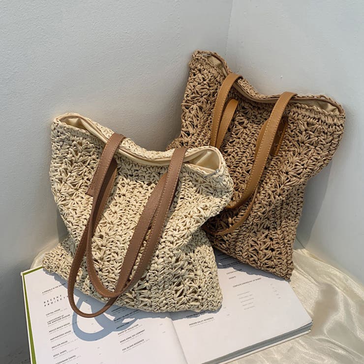 ストローバッグ 大容量 麦わらバック | SUNSHINE CLOSET | 詳細画像7 