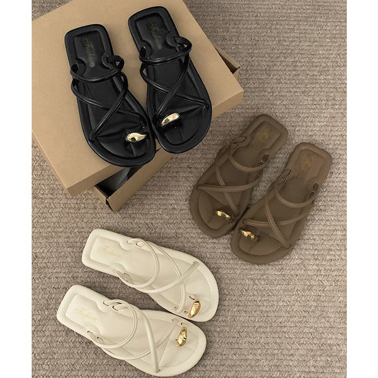 レディース 疲れないビーチサンダル 履きやすいフラットサンダル | SUNSHINE CLOSET | 詳細画像10 