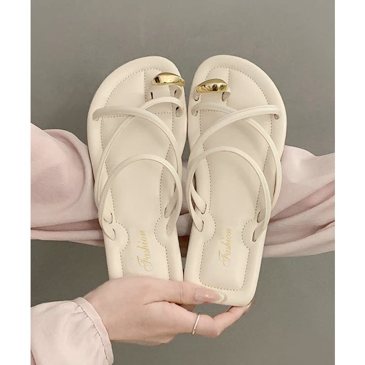 レディース 疲れないビーチサンダル 履きやすいフラットサンダル | SUNSHINE CLOSET | 詳細画像5 