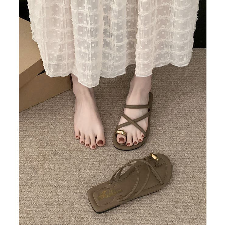 レディース 疲れないビーチサンダル 履きやすいフラットサンダル | SUNSHINE CLOSET | 詳細画像8 
