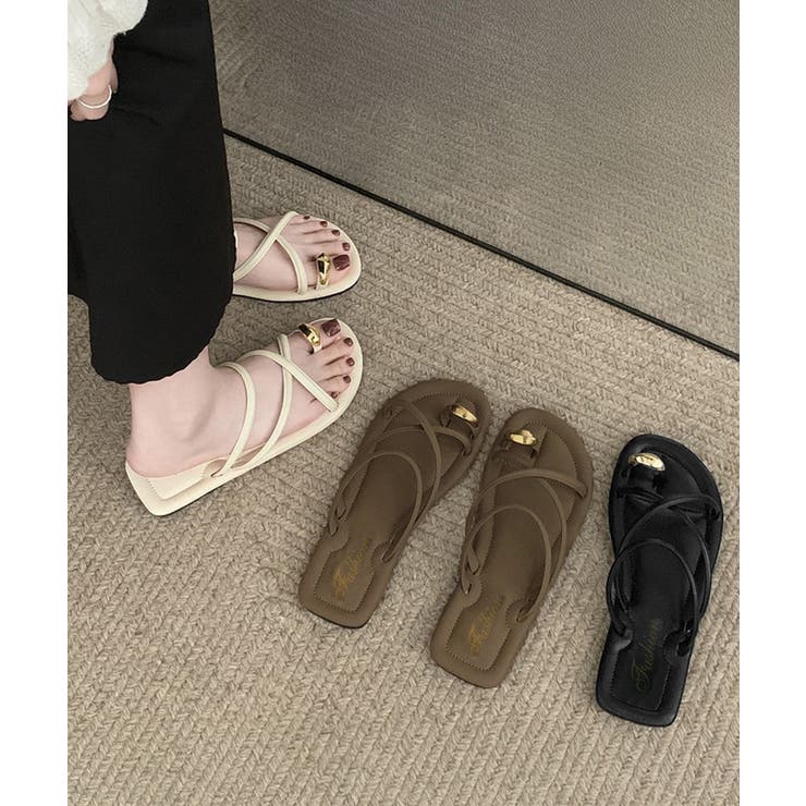 レディース 疲れないビーチサンダル 履きやすいフラットサンダル | SUNSHINE CLOSET | 詳細画像9 