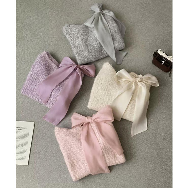 ラメシャギーニットオフショルダートップス | SUNSHINE CLOSET | 詳細画像13 