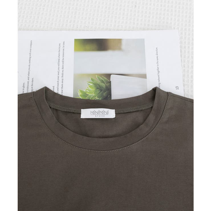 袖シアーTシャツチュール切替えカットソー | SUNSHINE CLOSET | 詳細画像30 