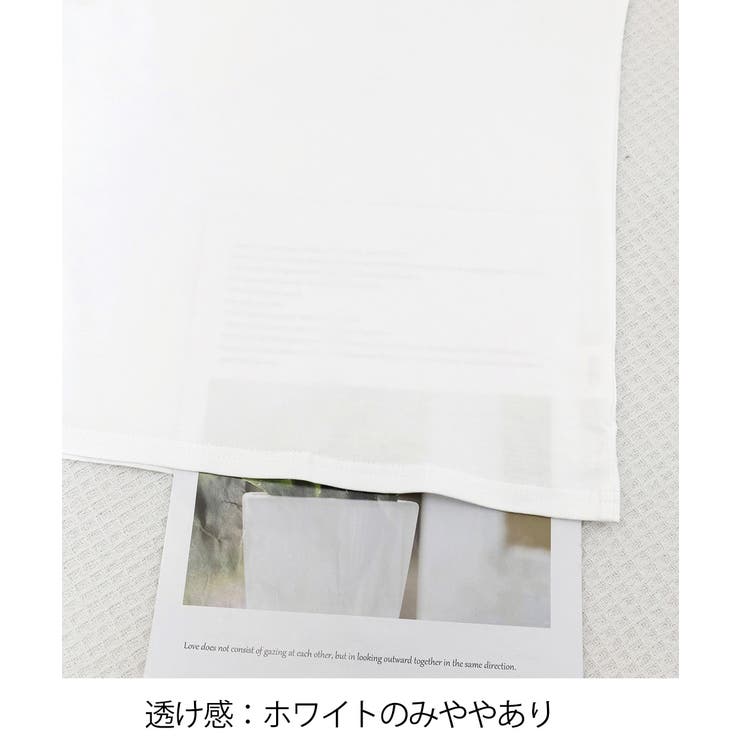 袖シアーTシャツチュール切替えカットソー | SUNSHINE CLOSET | 詳細画像33 