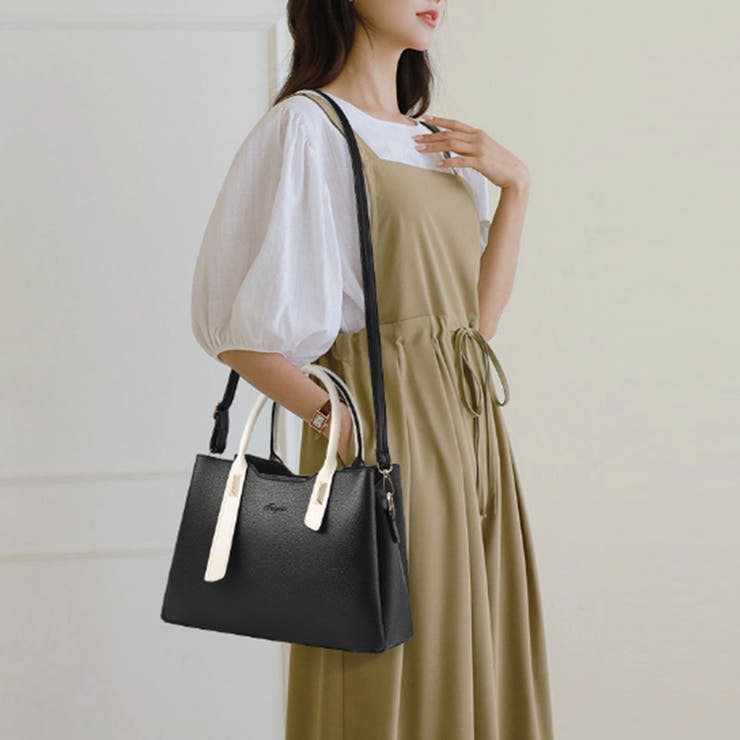 美品】アクリリック トートバッグ ショルダーバッグ Shrink Purple