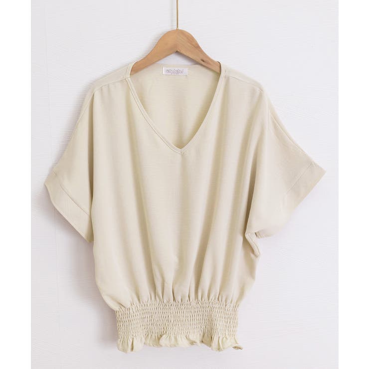 韓国風綺麗め裾フリルブラウス フレンチスリーブトップスレディース ウエストマーク… | SUNSHINE CLOSET | 詳細画像35 