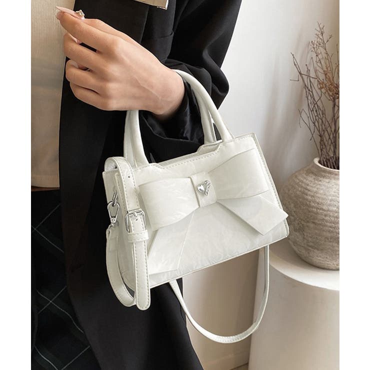 楽天市場】unitude アニチュード Ribbon Handle Bucket Bag