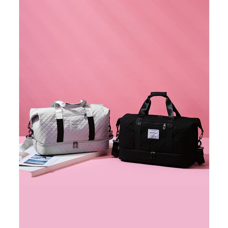 キルティング トラベルバッグ 大容量旅行 | SUNSHINE CLOSET | 詳細画像14 