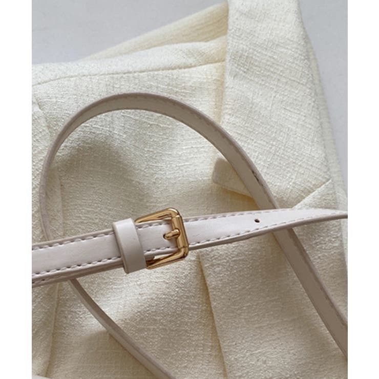 プリーツショルダーバッグ チェーン装飾 | SUNSHINE CLOSET | 詳細画像19 