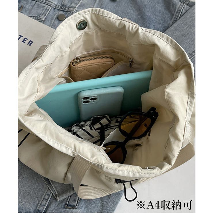 トートバッグ ドロストポケットサブバッグ | SUNSHINE CLOSET | 詳細画像7 