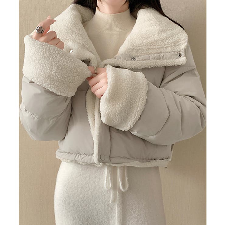 ボアブルゾン リバーシブル中綿ジャケット | SUNSHINE CLOSET | 詳細画像11 