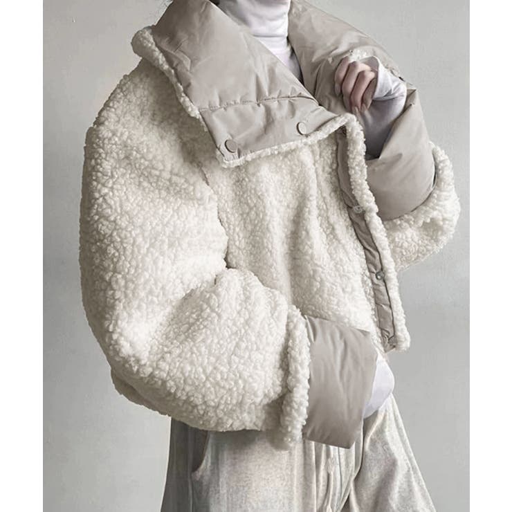 ボアブルゾン リバーシブル中綿ジャケット | SUNSHINE CLOSET | 詳細画像13 