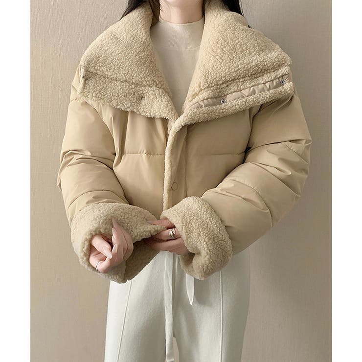 ボアブルゾン リバーシブル中綿ジャケット | SUNSHINE CLOSET | 詳細画像14 