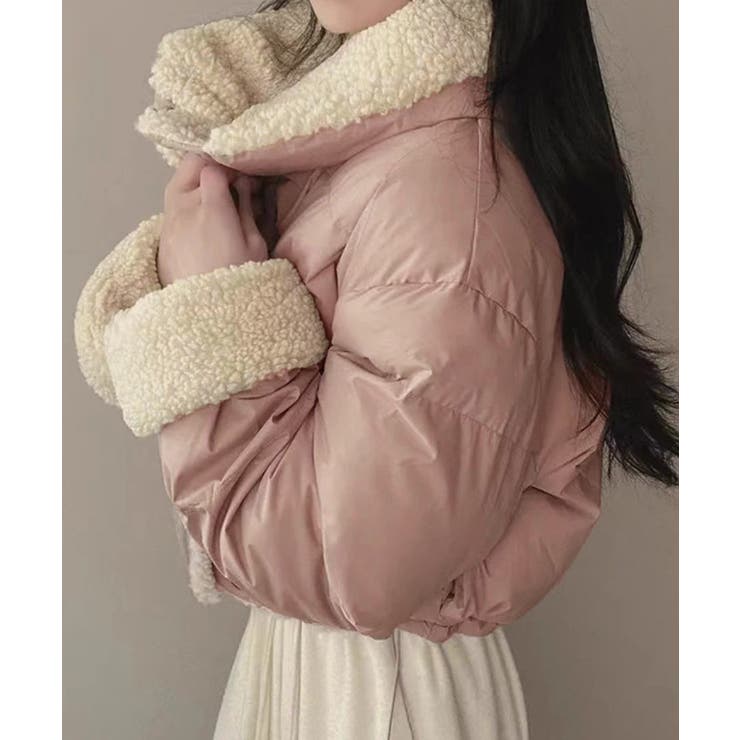 ボアブルゾン リバーシブル中綿ジャケット | SUNSHINE CLOSET | 詳細画像21 