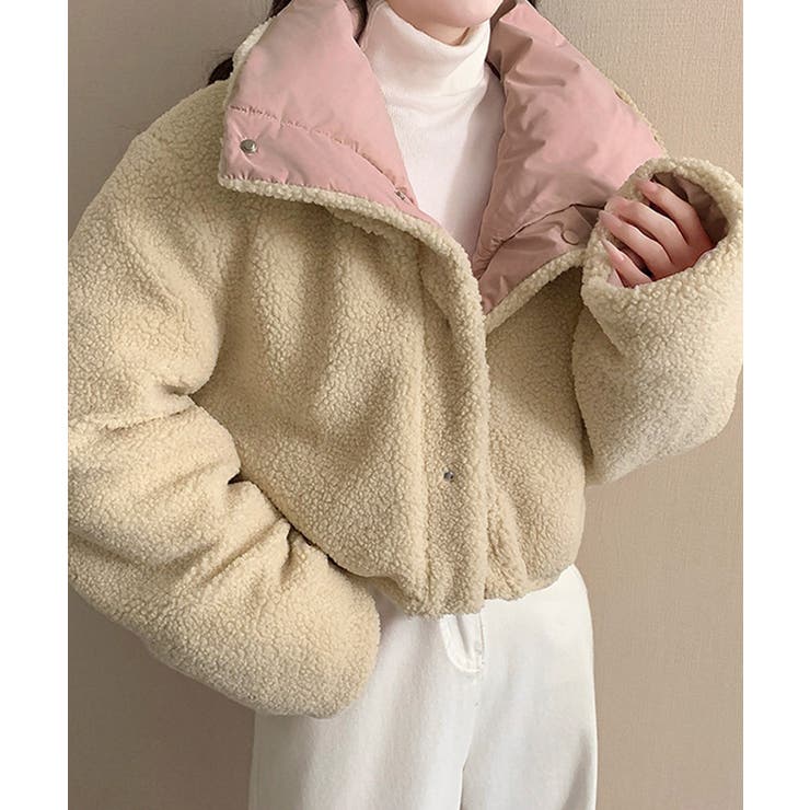 ボアブルゾン リバーシブル中綿ジャケット | SUNSHINE CLOSET | 詳細画像22 