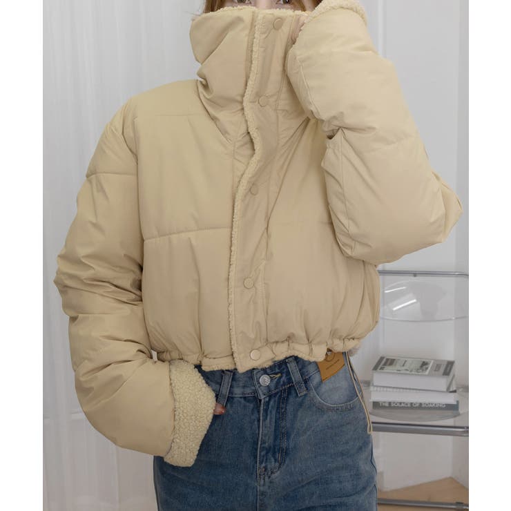 ボアブルゾン リバーシブル中綿ジャケット | SUNSHINE CLOSET | 詳細画像24 