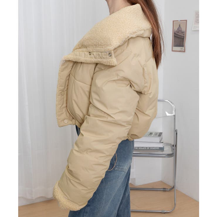 ボアブルゾン リバーシブル中綿ジャケット | SUNSHINE CLOSET | 詳細画像26 