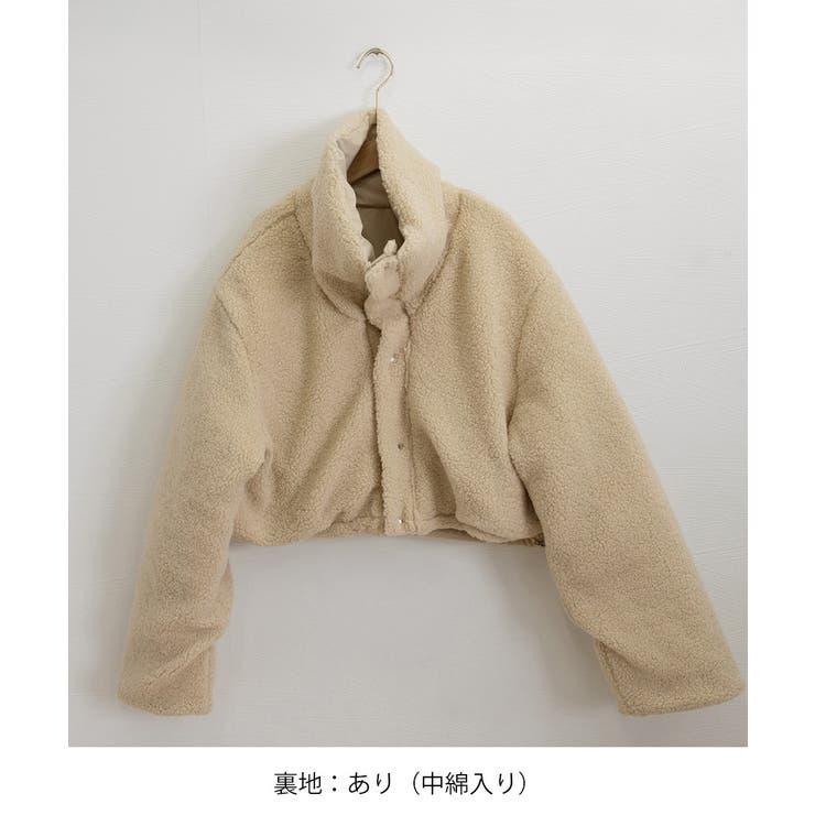 ボアブルゾン リバーシブル中綿ジャケット | SUNSHINE CLOSET | 詳細画像30 