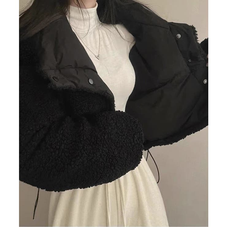 ボアブルゾン リバーシブル中綿ジャケット | SUNSHINE CLOSET | 詳細画像4 