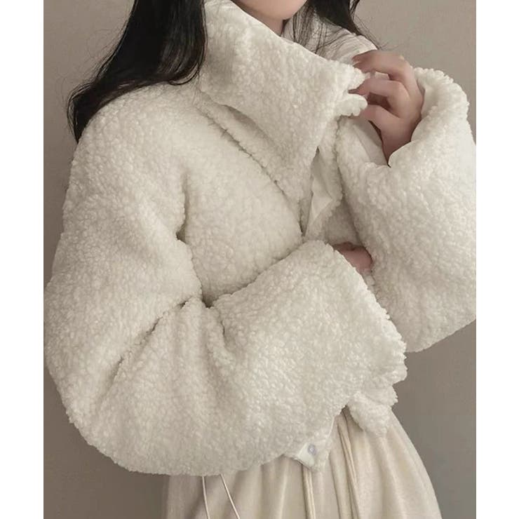 ボアブルゾン リバーシブル中綿ジャケット | SUNSHINE CLOSET | 詳細画像8 