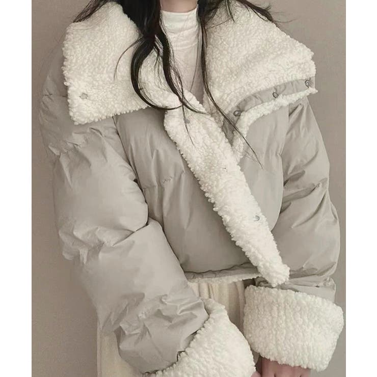 ボアブルゾン リバーシブル中綿ジャケット | SUNSHINE CLOSET | 詳細画像9 