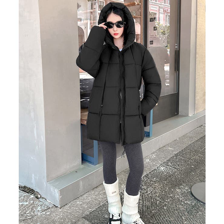 中綿ダウンコートフード付きダウンブルゾン | SUNSHINE CLOSET | 詳細画像11 