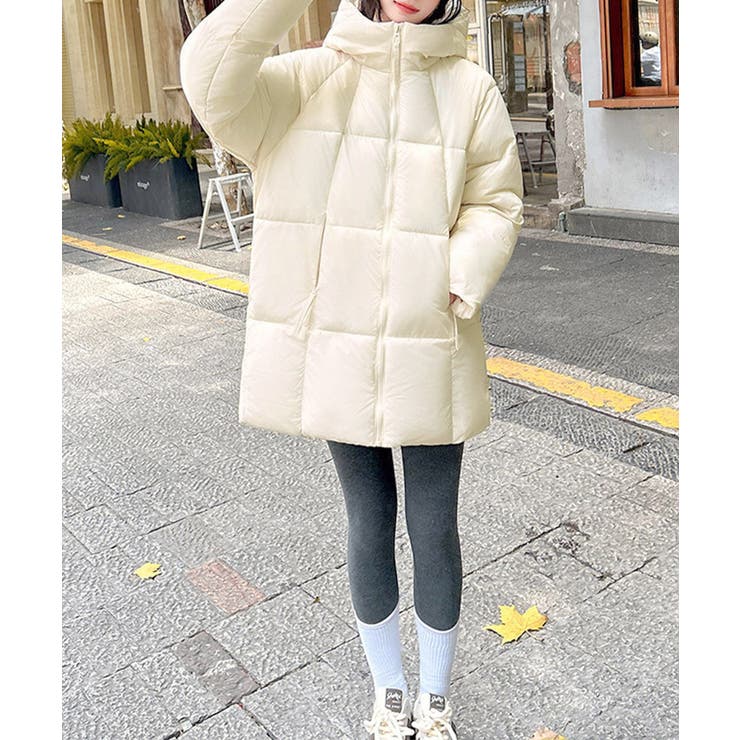 中綿ダウンコートフード付きダウンブルゾン | SUNSHINE CLOSET | 詳細画像14 