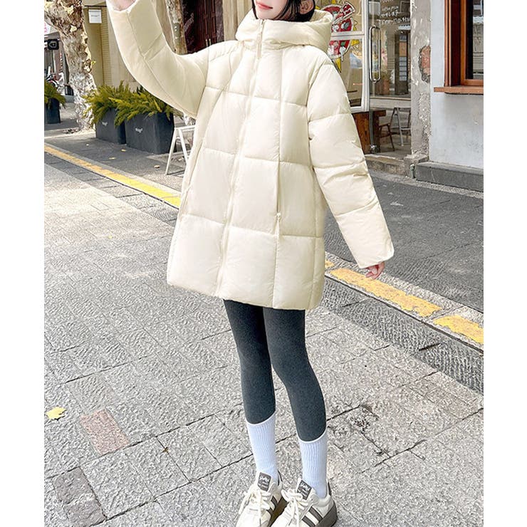 中綿ダウンコートフード付きダウンブルゾン | SUNSHINE CLOSET | 詳細画像15 