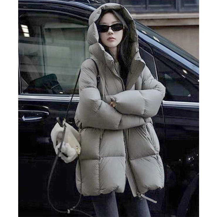 中綿ダウンコートフード付きダウンブルゾン | SUNSHINE CLOSET | 詳細画像17 