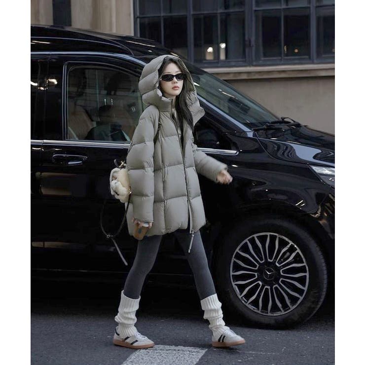 中綿ダウンコートフード付きダウンブルゾン | SUNSHINE CLOSET | 詳細画像18 