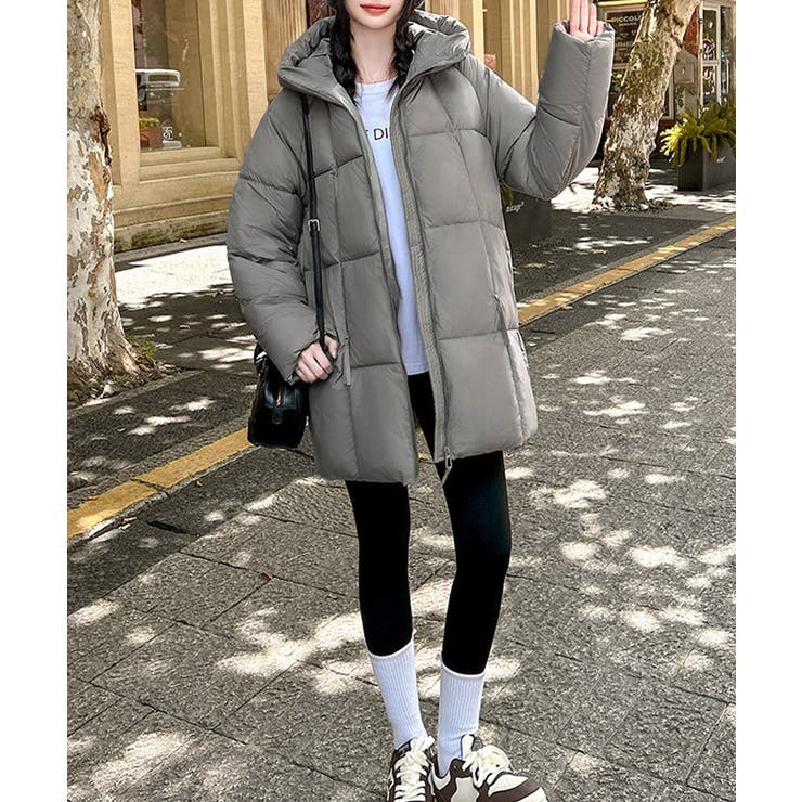 中綿ダウンコートフード付きダウンブルゾン | SUNSHINE CLOSET | 詳細画像19 