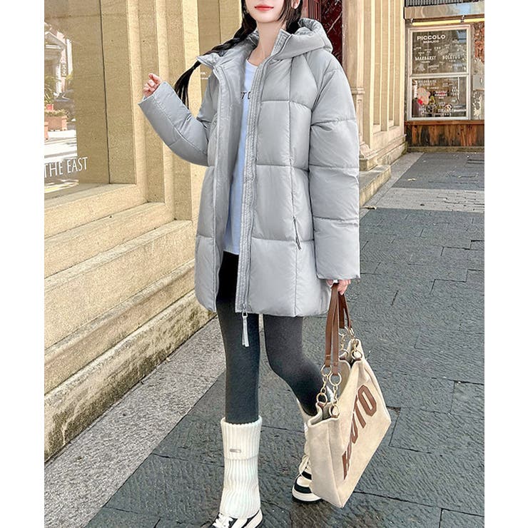 中綿ダウンコートフード付きダウンブルゾン | SUNSHINE CLOSET | 詳細画像2 