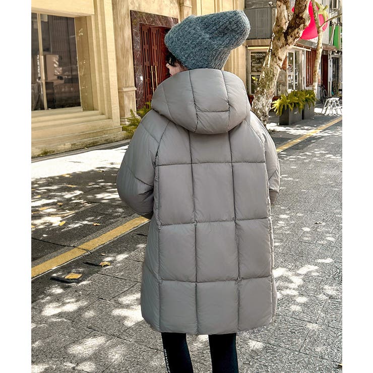 中綿ダウンコートフード付きダウンブルゾン | SUNSHINE CLOSET | 詳細画像21 