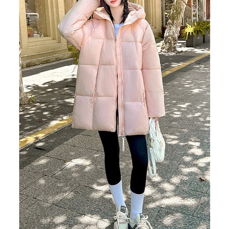 中綿ダウンコートフード付きダウンブルゾン | SUNSHINE CLOSET | 詳細画像25 