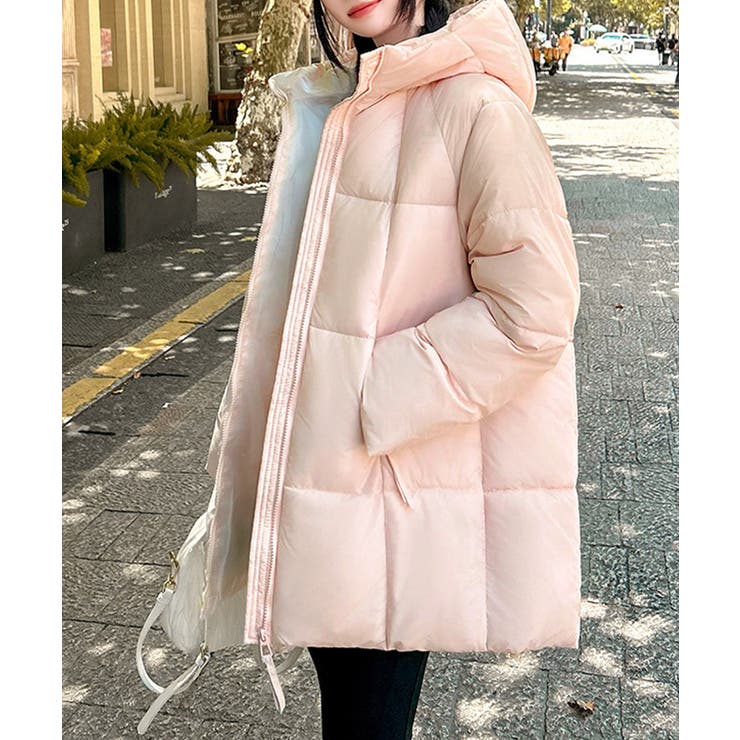 中綿ダウンコートフード付きダウンブルゾン | SUNSHINE CLOSET | 詳細画像26 