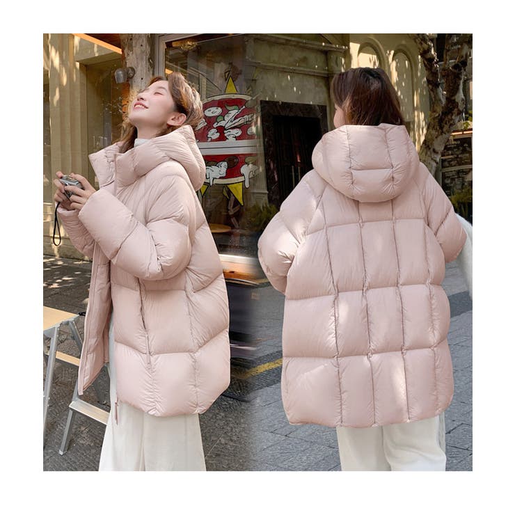 中綿ダウンコートフード付きダウンブルゾン | SUNSHINE CLOSET | 詳細画像29 