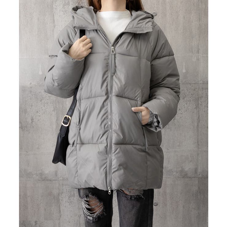 中綿ダウンコートフード付きダウンブルゾン | SUNSHINE CLOSET | 詳細画像31 