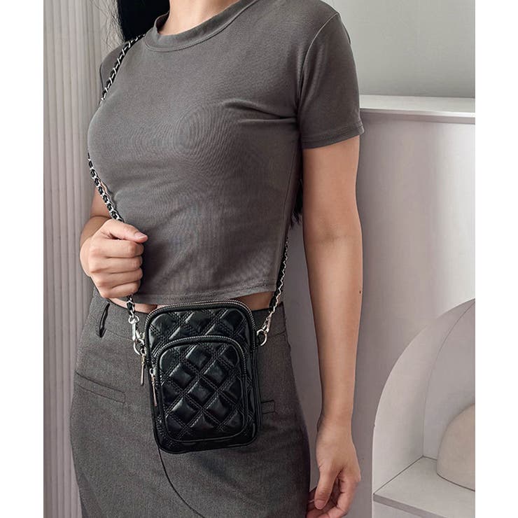 キルティングバッグ ミニショルダーバッグ | SUNSHINE CLOSET | 詳細画像1 