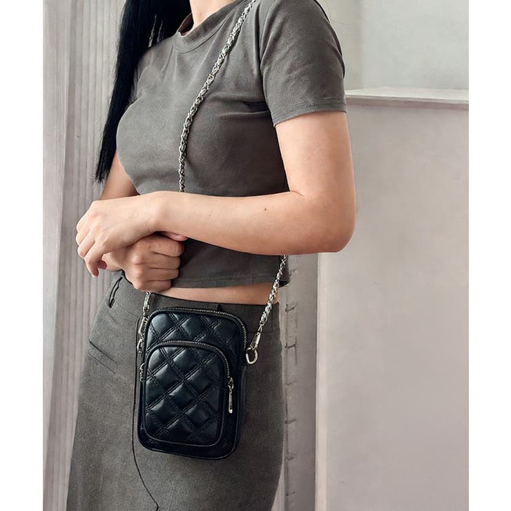 キルティングバッグ ミニショルダーバッグ | SUNSHINE CLOSET | 詳細画像5 