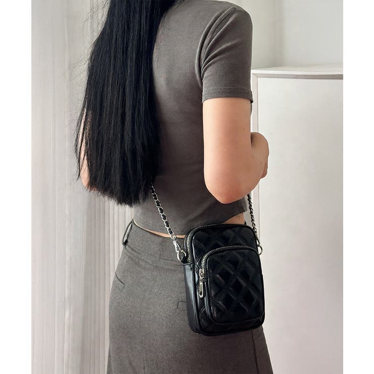 キルティングバッグ ミニショルダーバッグ | SUNSHINE CLOSET | 詳細画像6 