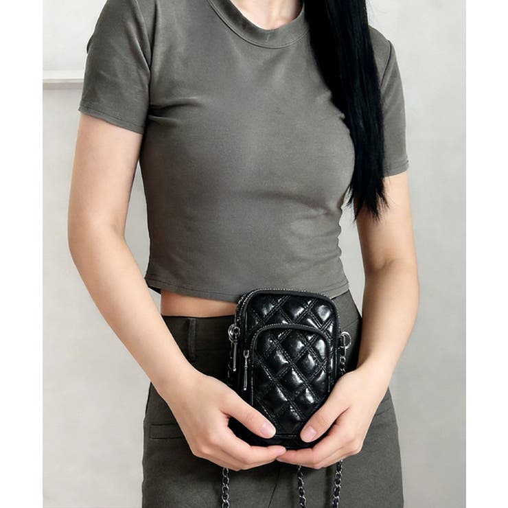 キルティングバッグ ミニショルダーバッグ | SUNSHINE CLOSET | 詳細画像7 