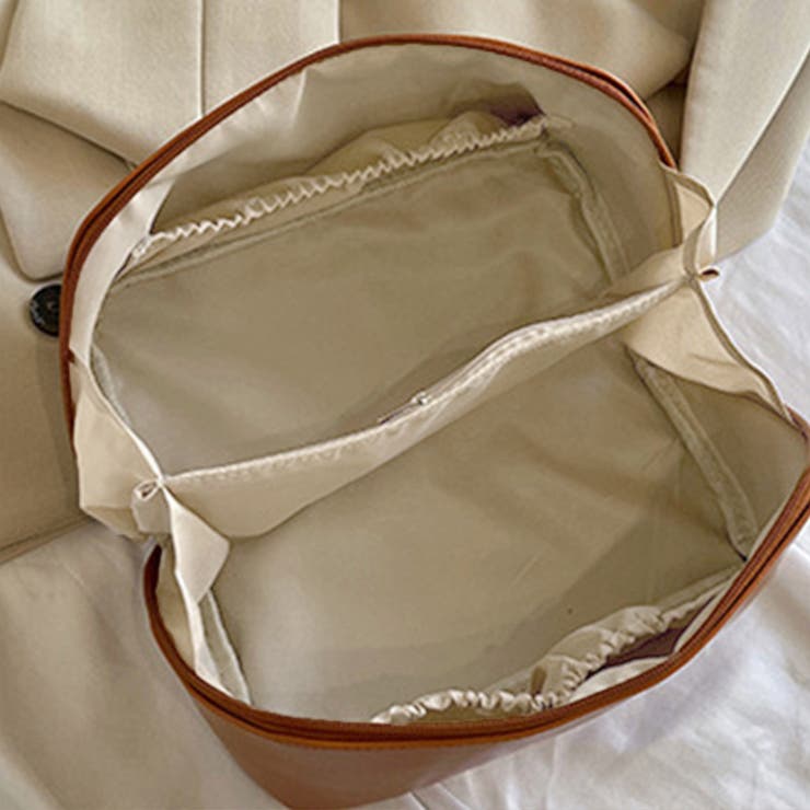 PUメイクボックス 大容量 コスメポーチ | SUNSHINE CLOSET | 詳細画像16 