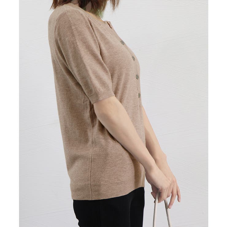 サマーニット Vネックニットトップス韓国 | SUNSHINE CLOSET | 詳細画像36 