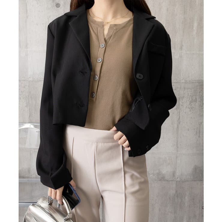 ニットトップス 半袖Vネックサマーニット | SUNSHINE CLOSET | 詳細画像11 