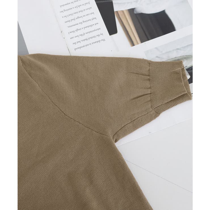 ニットトップス 半袖Vネックサマーニット | SUNSHINE CLOSET | 詳細画像17 