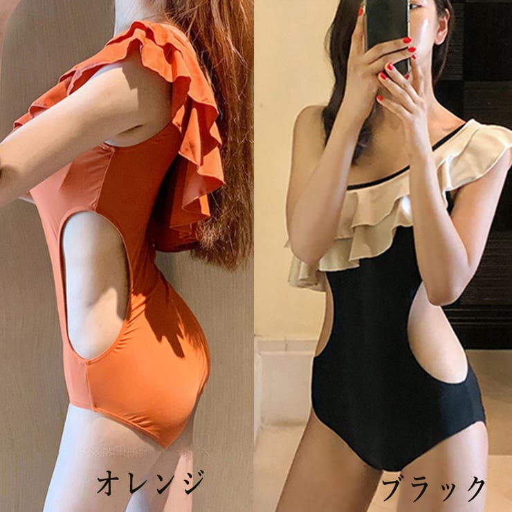 ワンショルダーワンピース水着 レディース | SUNSHINE CLOSET | 詳細画像2 